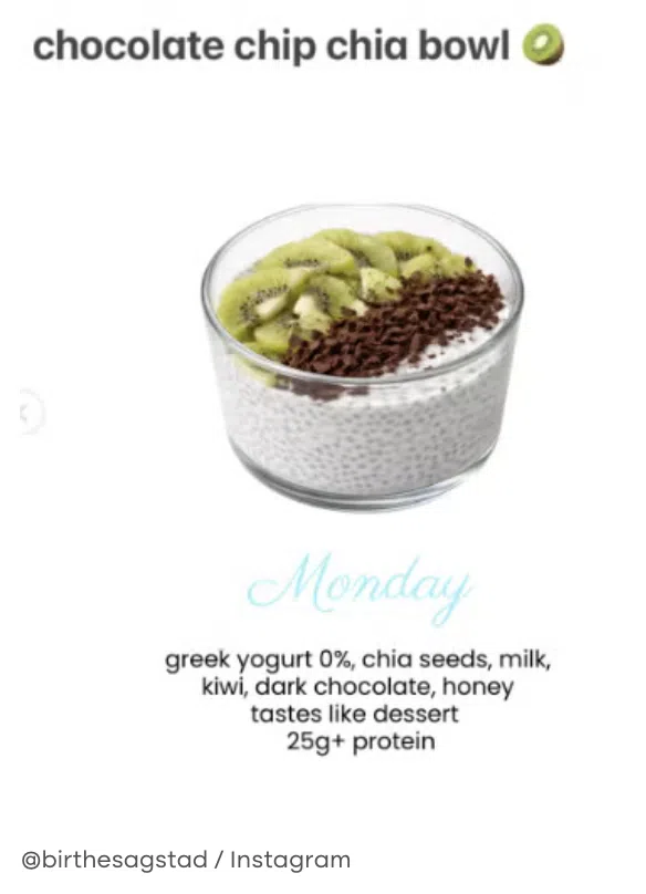 chia bowl yoghurt